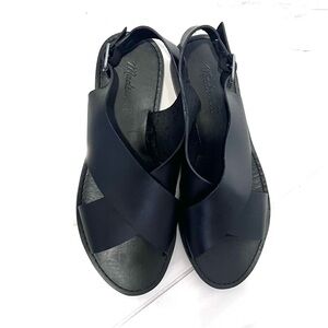 Madewell‎ The Boardwalk Crossover Sandal  7.5